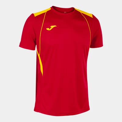 Joma Championship VII T-Shirt - Red / Yellow