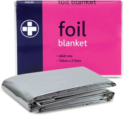 Emergency Foil Blanket 130 X 210cm