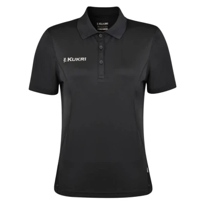 Kukri Womens Polo Shirt - Black