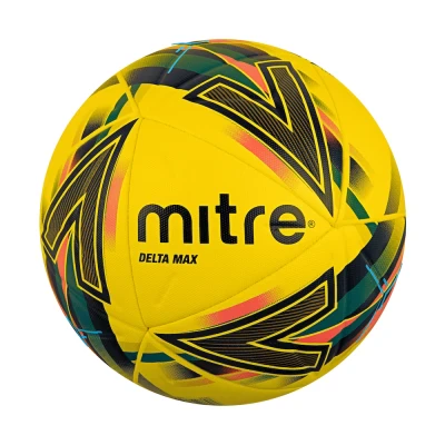 Mitre 21 Delta Max Football - Yellow (Size 5 only)