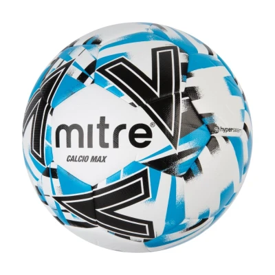 Mitre Calcio Max Training Football - White / Blue / Black