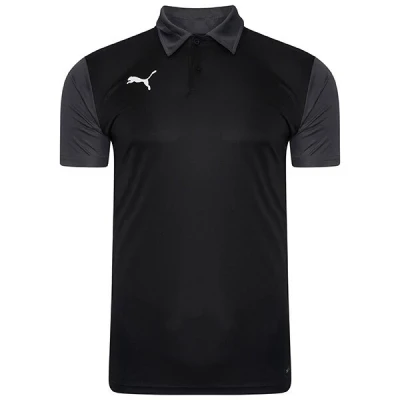 Puma Goal Sideline Polo Shirt - Puma Black / Asphalt