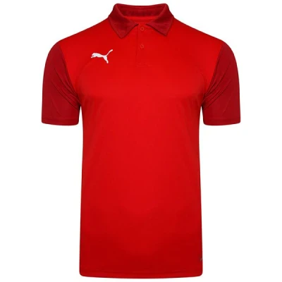 Puma Goal Sideline Polo Shirt - Puma Red / Chilli Red