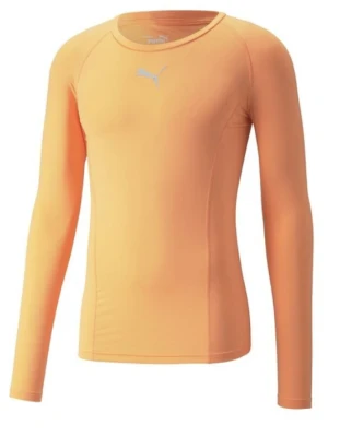 Puma Liga Baselayer - L/S T-Shirt - Neon Citrus