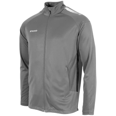 Stanno First Full Zip Top - Grey / Black