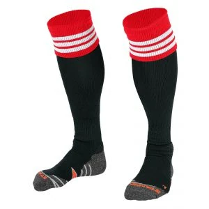 Stanno Ring Socks - Black / Red / White
