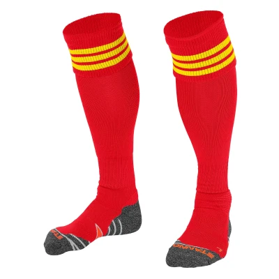 Stanno Ring Socks - Red / Yellow