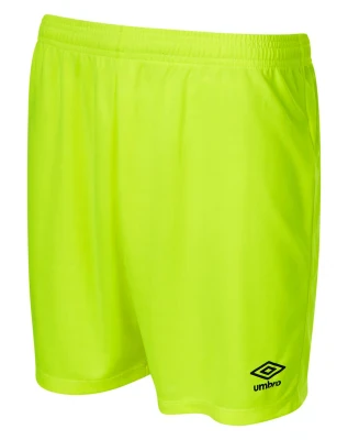 Umbro Club Shorts - Safety Yellow / Carbon