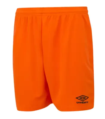Umbro Club Shorts - Shocking Orange