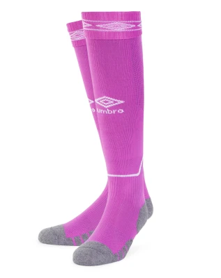 Umbro Diamond Top Football Socks - Purple Cactus / White