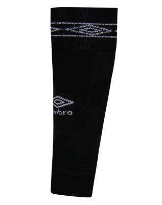 Umbro Diamond Footless Socks - Black / White