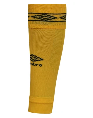 Umbro Diamond Footless Socks - SV Yellow / Black