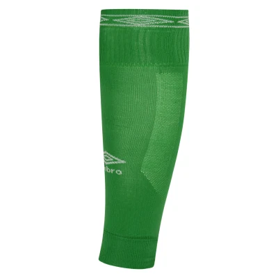 Umbro Diamond Footless Socks - TW Emerald / White